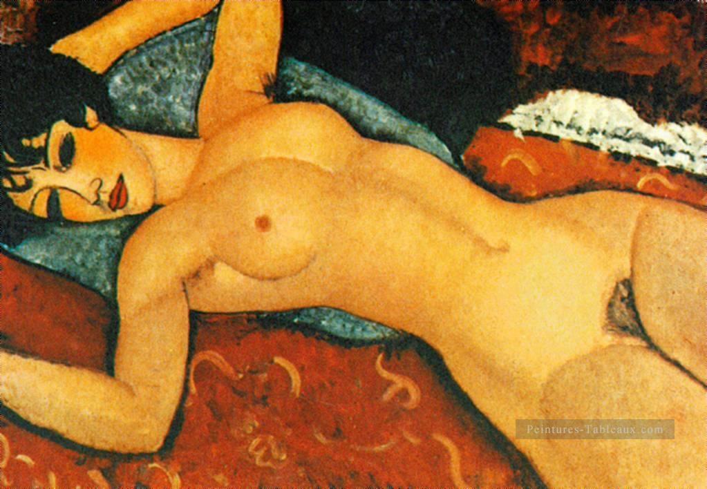 Nu Sdraiato moderne Nu Amedeo Clemente Modigliani Peintures à l'huile